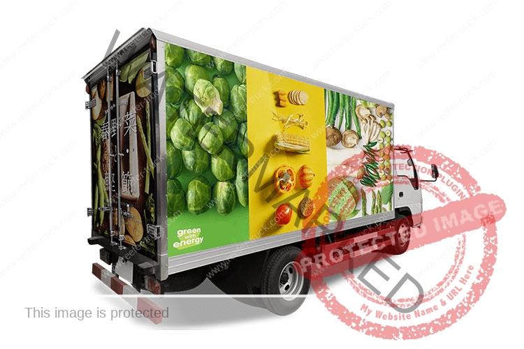 vegetable refrigerated truck body