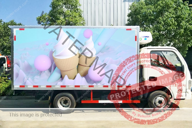 ice cream reefer truck body