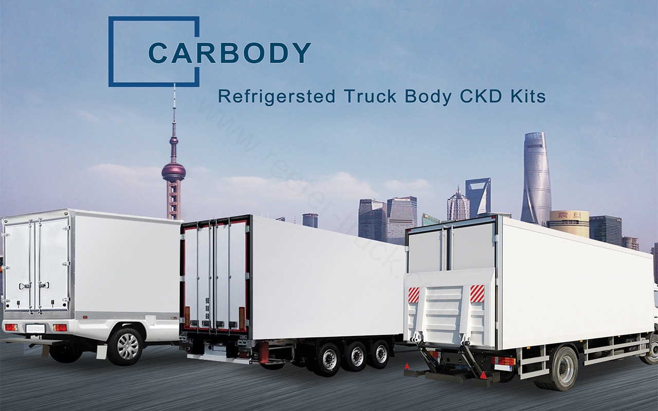 Bannière pour carrosseries de camions frigorifiques-CKD-Kits